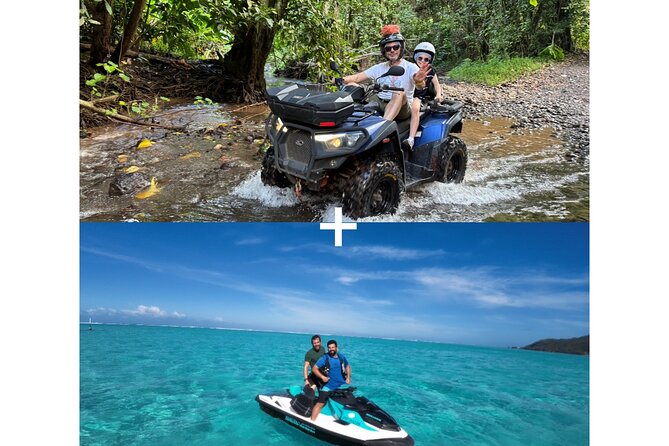 Moorea Combo 3 hours Jet Ski & 3 hours 30 ATV - Key points before you go