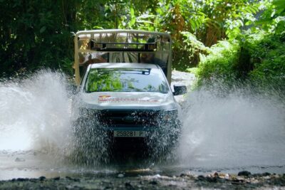 Moorea Cruise Ships: 4x4, Belvedere,Magic Mountain pineaple - Opunohu Bay first: the island’s scene-setter