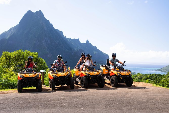 Moorea Explorer Atv Quad Tour - Stop 1: Moorea’s Warrior Mountain and Pineapple Fields