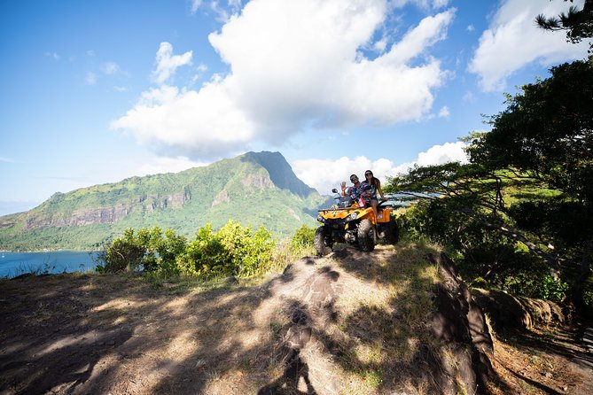 Moorea Explorer Atv Quad Tour - Belvedere Lookout: The Two Bays and Mount Rotui