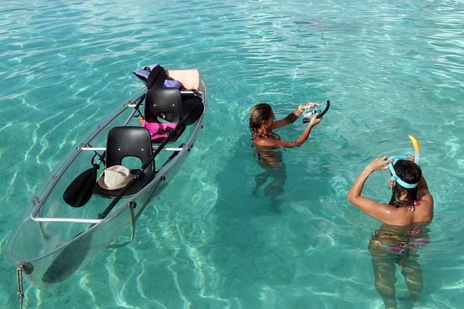 Moorea Lagoon Tour by Transparent Kayak - Meeting at InterContinental Moorea Tiahura: Start Smooth, Not Hot and Stuck