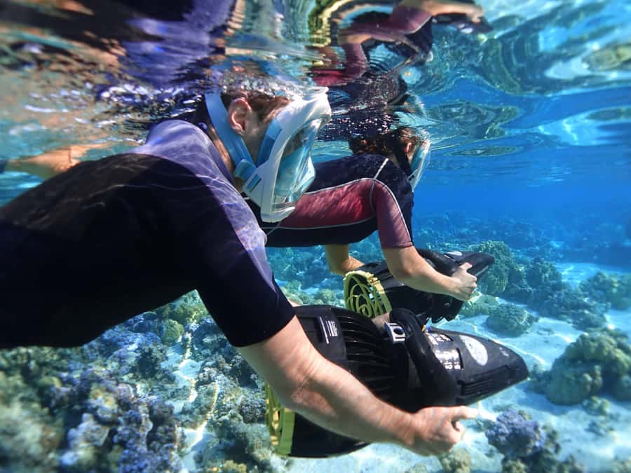 Moorea: Sea Scooter Snorkeling Tour - From Sofitel Kia Ora to the Nautical Center: The Easiest Starting Point