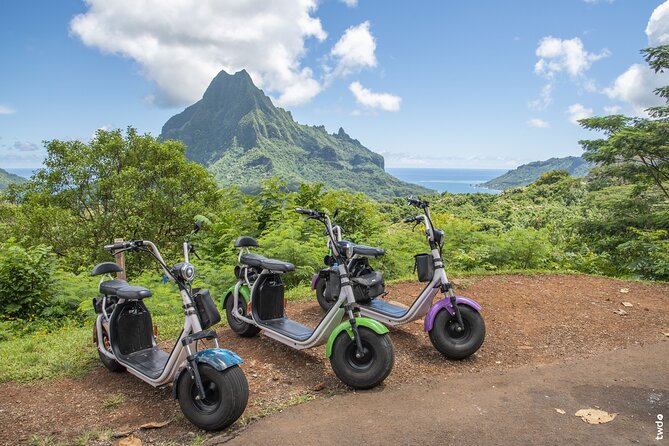 Moorea tour in electric citycoco (in autonomy) - The 30 km/h freedom trick: pacing your day without rushing