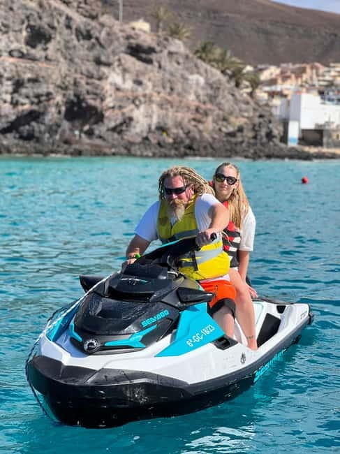Morro Jable: Guided Jet Ski Safari (without license) - Language Support and a Friendly, No-Stress Vibe