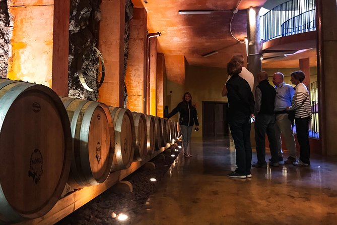 Mount Teide and Tenerife North with Food & Wine Tasting Private Tour - Bodegas Monje: guided winery walk, then lunch on the terrace