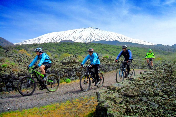 Mountain Biking Etna by MTB or E-Bike - The ride profile: 16 km, about 1,025 m up, mostly off-road