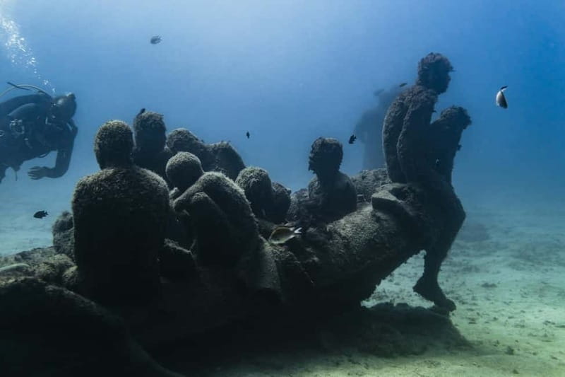 Museo Atlántico: Scuba Dive Lesson for Non-Certified Divers - Museo Atlántico: when art becomes your scuba lesson