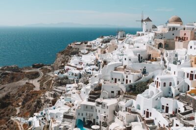 My Ultimate Full-Day Private Santorini Road Trip - Perivolos Black-Sand Beach: Lunch Flex Time in the South