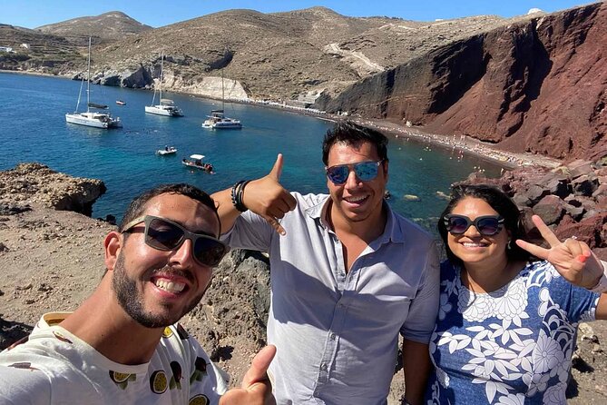 My Ultimate Full-Day Private Santorini Road Trip - Red Beach: 30 Minutes for the Photo Moment That Pops