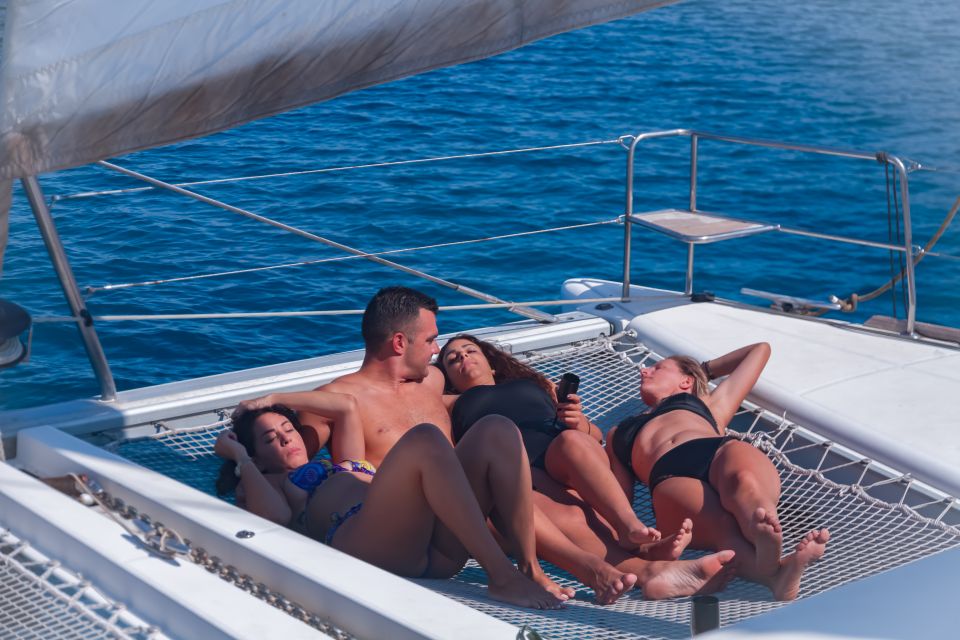 Mykonos: Catamaran Cruise with Lunch, Drinks and Transfer - Delos From the Sea: What You’ll See Without Landing