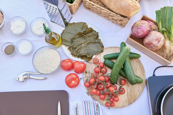 Mykonos Cooking Class- Hands On - What you cook: tzatziki, pies, dolmades, and more
