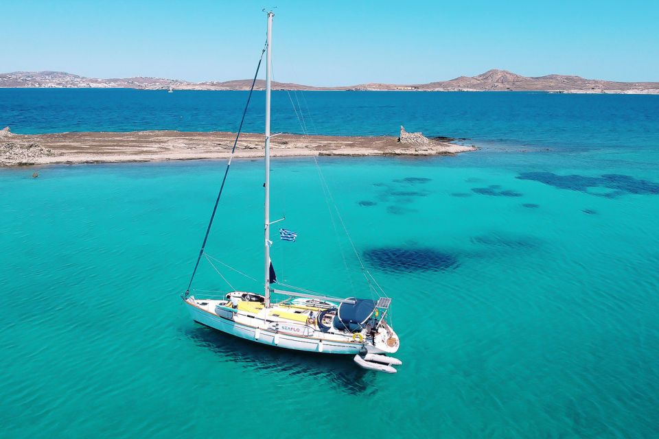 Mykonos: Delos and Rhenia Cruise with Swim and Greek Meal - Little Venice Photo Stop: Classic Mykonos Without the Crowd Chaos