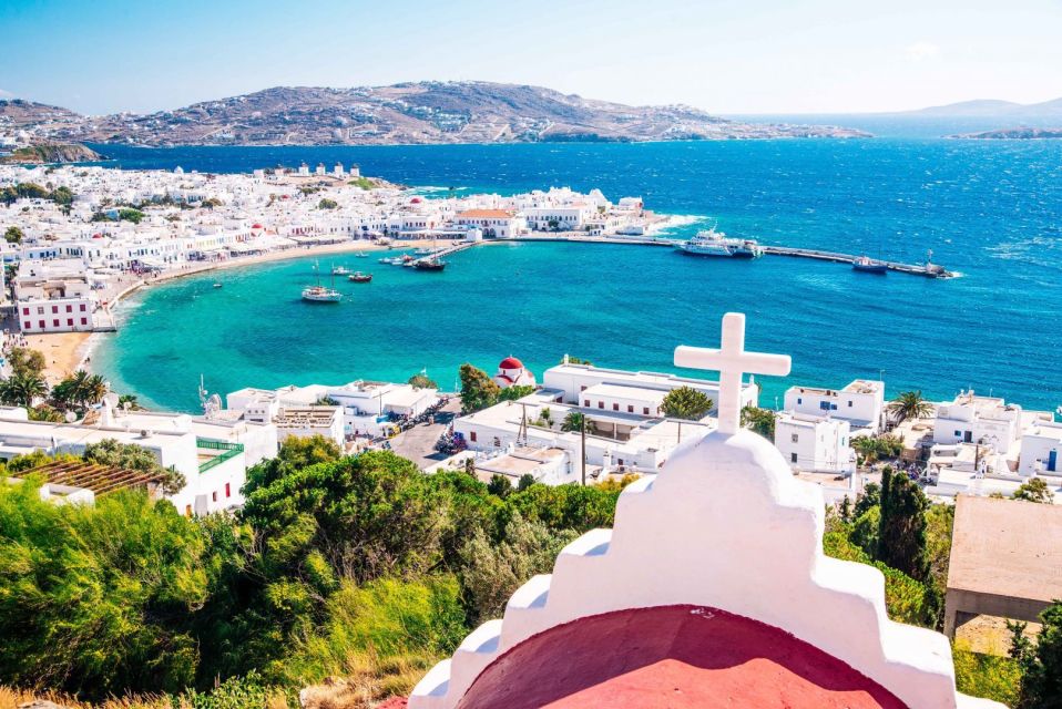 Mykonos: Farm, Ano Mera Village, and Beaches Guided Tour - The airport-runway photo break (and why it works)