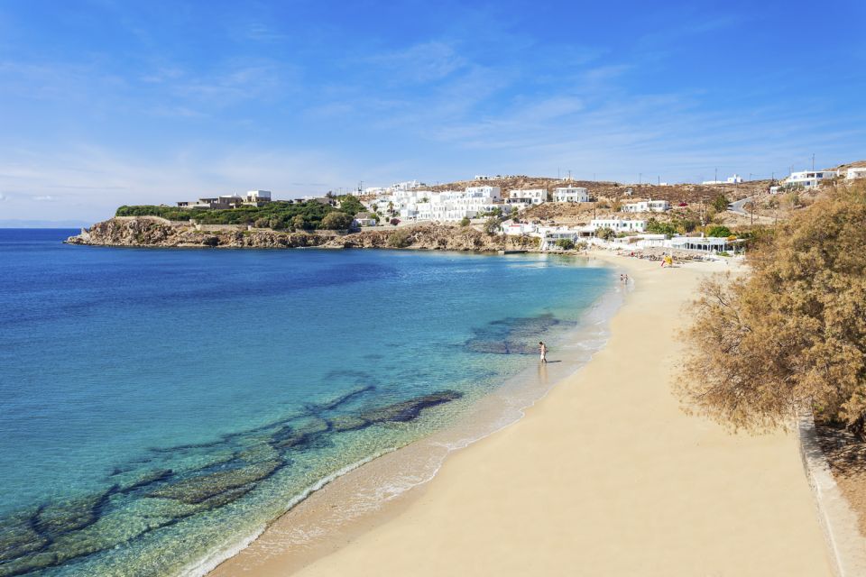 Mykonos: Full-Day South Coast Cruise - Frangias Protected Bay: Swim and Snorkel With Drinks