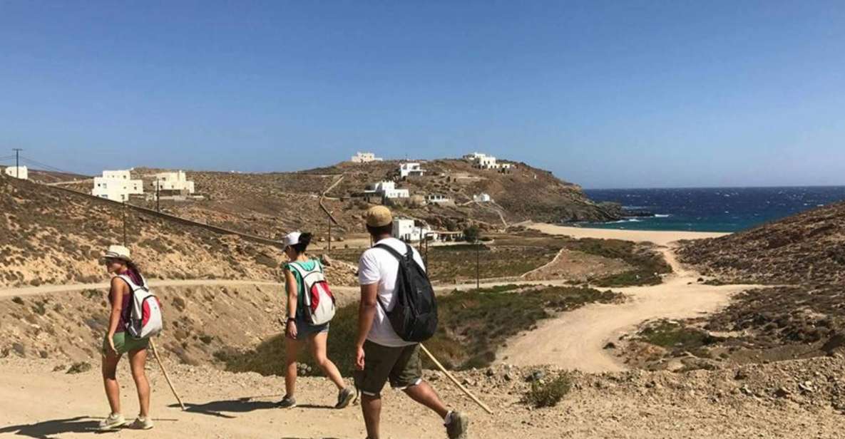 Mykonos Hiking Adventure - Maou Farm, the Dam Viewpoint, and the Road to Mirsinis