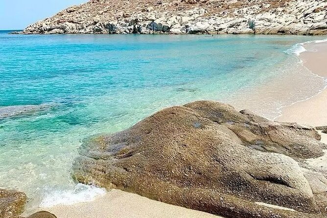 Mykonos island Private Tour with Pick-up Included - Stop 3: Agios Ioannis Beach and the Panoramic Harbor Moment