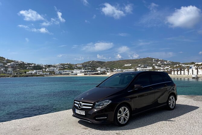 Mykonos Island VIP Transfers: 24/7 Private Transportation 1-Way - Airport, Ferry Port, Cruise Day Drops, and Beach Off-Ramps