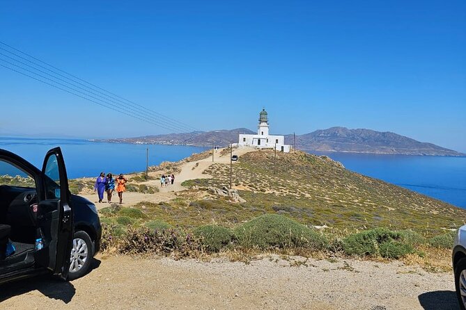 Mykonos Private Shore Excursion: Half-Day Island Discovery - Armenistis Lighthouse: the first wow, with time for photos