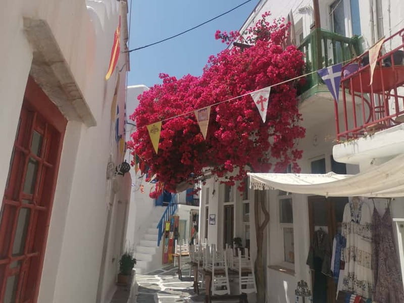 Mykonos: Private Tour with Range Rover - Beaches and beach-club energy: Paradise, Nammos, and Scorpios options