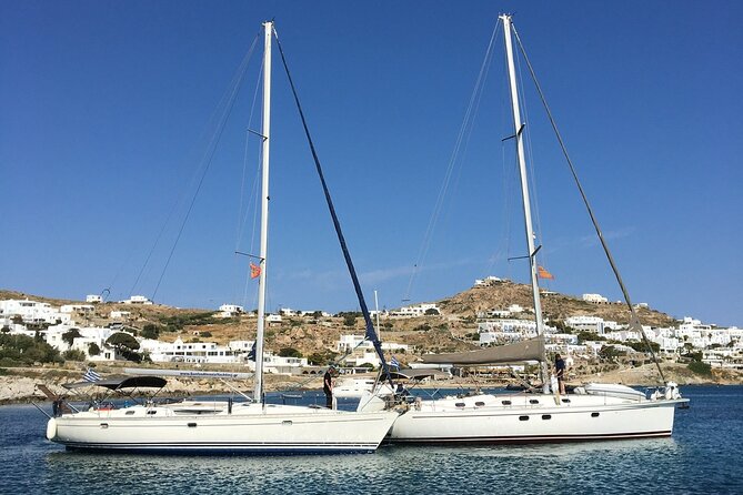 Mykonos Sail Cruise to Rhenia, Guided Tour of Delos, Lunch&Drinks - Key highlights at a glance