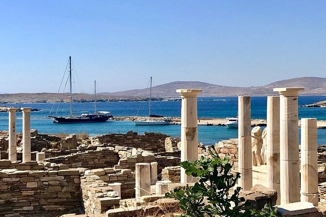 Mykonos Sail Cruise to Rhenia, Guided Tour of Delos, Lunch&Drinks - Price and What You Actually Get for $145.12