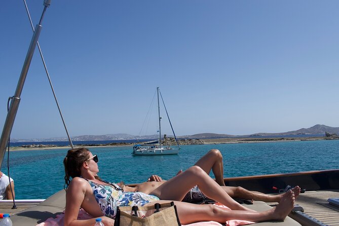 Mykonos Sail Cruise to Rhenia, Guided Tour of Delos, Lunch&Drinks - Lunch on Board: The Part You’ll Actually Remember