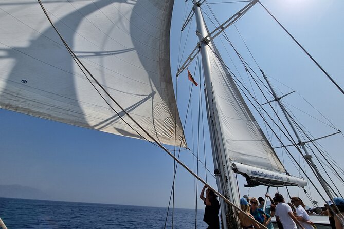 Mykonos Sail Cruise to Rhenia, Guided Tour of Delos, Lunch&Drinks - Delos With a Licensed English Guide: Apollo’s Ruins With Context