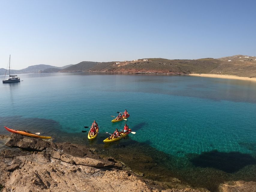 Mykonos: Secluded Bays Sea Kayaking Tour with GoPro Photos - The 2-hour, 5-kilometer rhythm: how the route stays fun