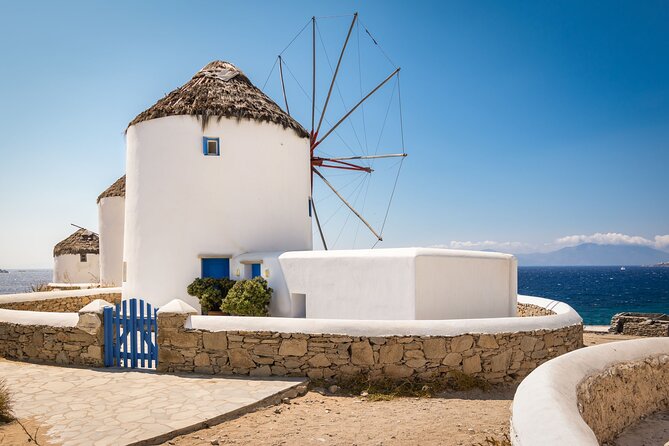 Mykonos Shore Excursion: Elia Beach & Town Exploration - The transport piece: air-conditioning and not missing your ship