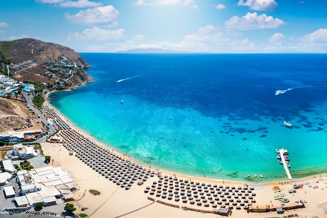 Mykonos Shore Excursion: Elia Beach & Town Exploration - Food, shops, and spending time like a local