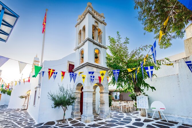 Mykonos Small Group Tour for Cruise Passengers — Port Pickup - Panagia Tourliani Monastery: short visit, big architectural payoff