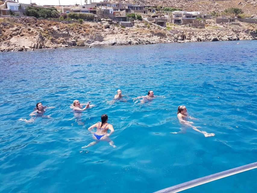 Mykonos: South Beaches Cruise - Super Paradise Beach: the main event for swimming and BBQ lunch