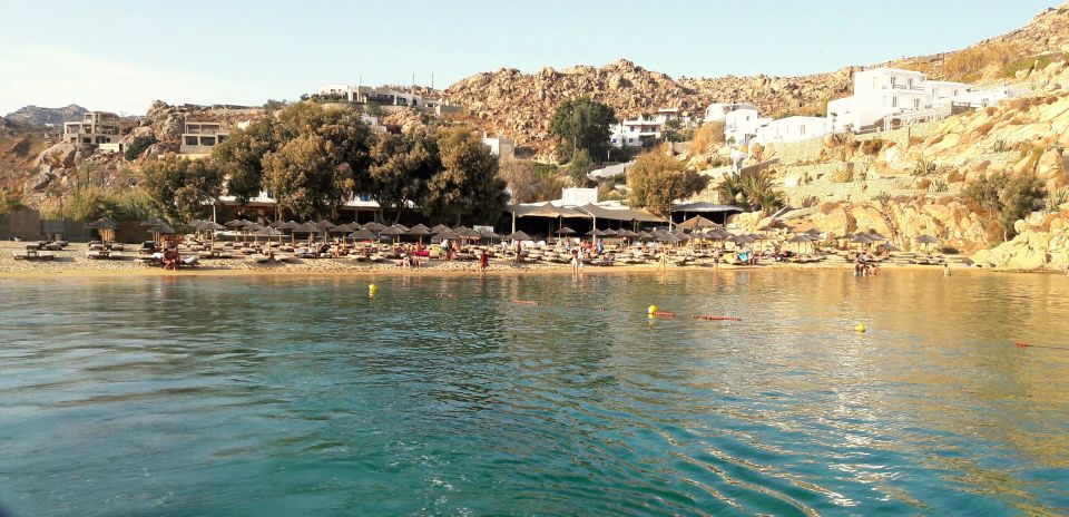 Mykonos: South Coast Cruise - Return to Ornos and Platis Yialos: The Endgame for Your Day