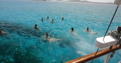 Mykonos: Sunset Party Boat Cruise with 1 Drink - Check-in at the Old Port: timing and the 5:30 PM departure