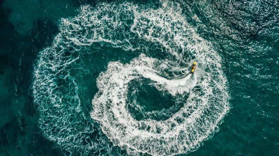 Mykonos: Super Paradise Beach Jet Ski, Canoe, & SUP Rental - Locker + Swimwear + IDs: The Stuff That Makes Your Day Run Smooth