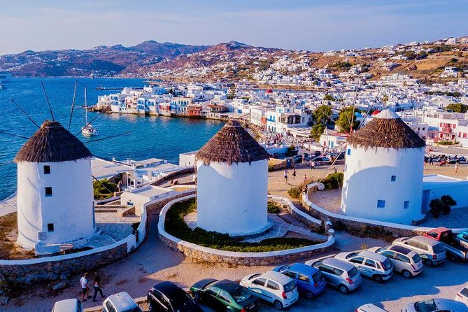 Mykonos Town and Island Half-Day Tour - Getting started at Fabrika Square and how the pace feels