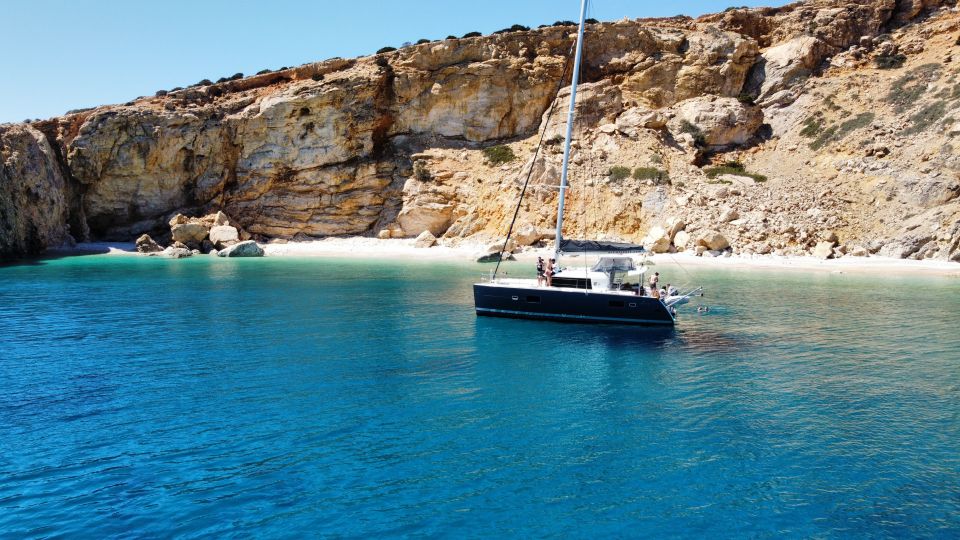 Naxos: Catamaran Cruise with Lunch & Drinks - Paros and Other Nearby Stops: How the Weather Shapes Your Day