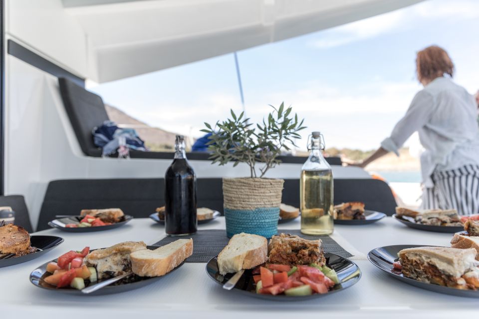 Naxos: Catamaran Cruise with Swim Stops, Food, and Drinks - Key highlights you’ll care about