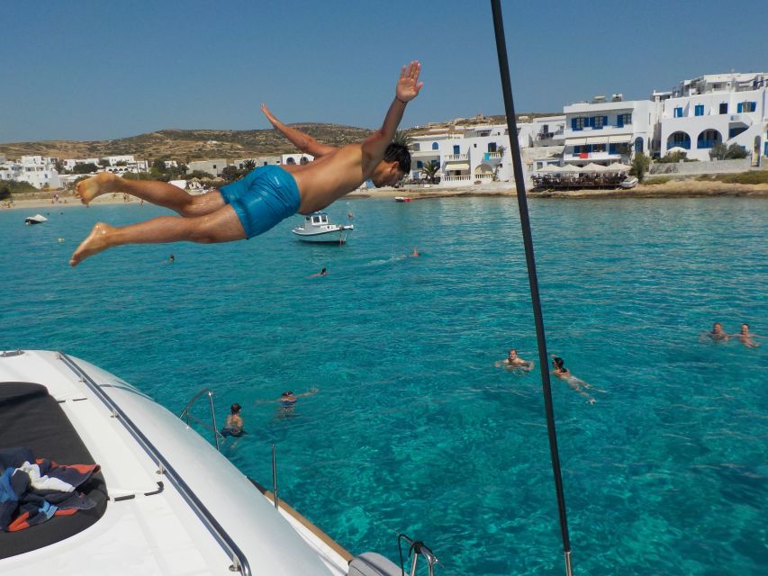 Naxos: Catamaran Cruise with Swim Stops, Food, and Drinks - The swim-and-snorkel rhythm: what your day feels like