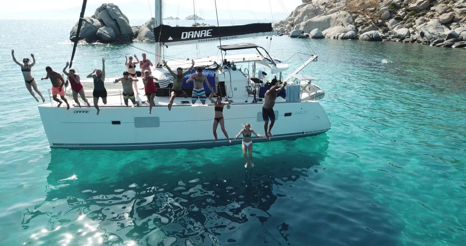 Naxos: Catamaran Cruise with Swim Stops, Food, and Drinks - Deck time, WiFi, and the small comfort choices that add up