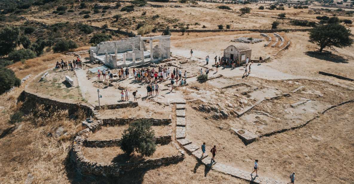 Naxos: Highlights Bus Tour with Free Time for Lunch and Swim - From pickup to Gyroula: Demeter’s Temple and what to expect