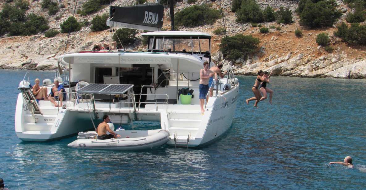 Naxos: Luxury Catamaran Day Trip with Lunch and Drinks - The Captain Chooses the Route: Expect Changes with the Weather