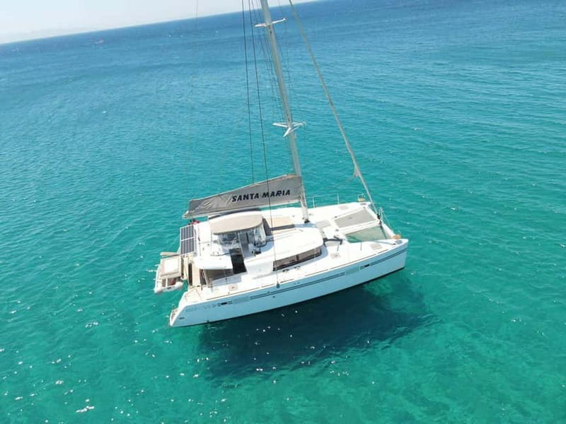 Naxos: Naxos Catamaran Sailing Cruise with Lunch and Drinks - Swim stops and snorkeling: how you’ll use the water time