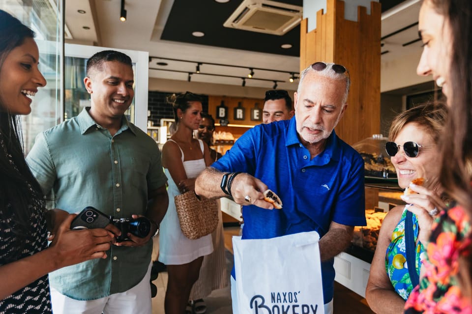 Naxos: Naxos Town Food Tour with Tastings and Wine - The Venetian Old Town lanes: your first real Naxos lesson