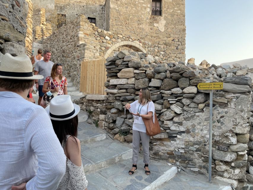 Naxos: Old Town, Castle & Portara Guided Sunset Tour - How the 2 Hours Feel: Pace, Hills, and Energy Management