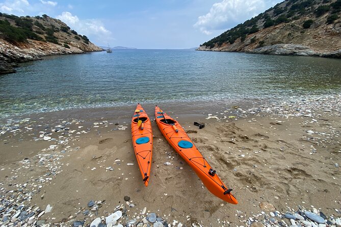 Naxos: Rhina Cave Sea Kayaking Tour - From Kalantos Beach out to the Rhina Cave zone