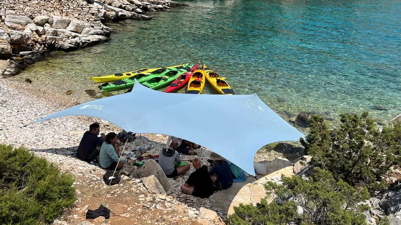 Naxos: Rina Cave Sea Kayak Tour with Snorkeling and Picnic - Key highlights you’ll feel immediately