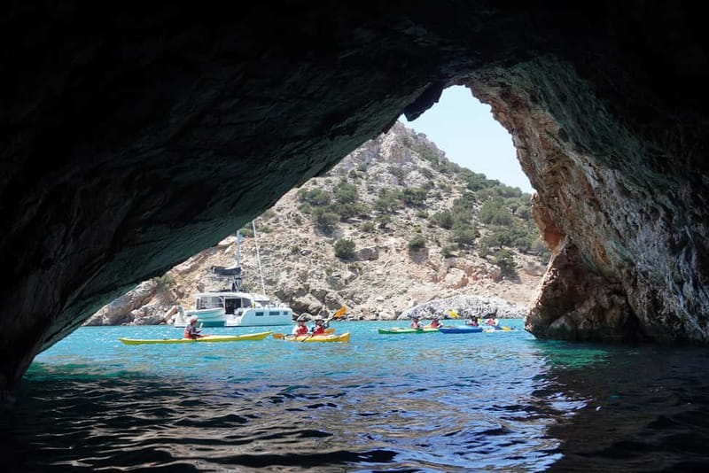 Naxos: Rina Cave Sea Kayak Tour with Snorkeling and Picnic - Kalantos Beach Start: the briefing that keeps the day easy