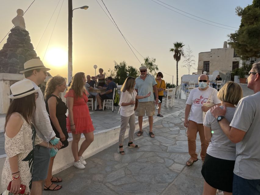 Naxos: Wine and Mythology Sunset Tour - Portara at sunset: the gate of Apollo is the big finale