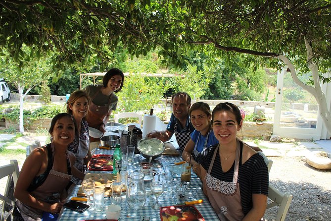 Naxos:Half-day cooking class at Basiliko - Dancing and plate breaking: the fun finale (and the part to watch for)